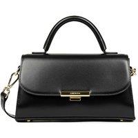 Suave Evenly Flap Bag in Leather