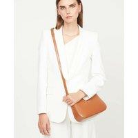 Suave Ace Shoulder Bag in Leather with Zip Fastening