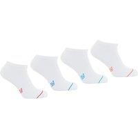 Pack of 4 Pairs of Plain Trainer Socks