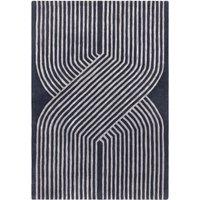 Cross-over Linear Pattern Rug