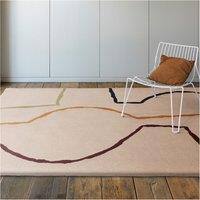 Bold Outline Shapes Rug in 100% Wool