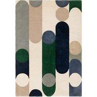 Recycled Retro Inspired Pattern Rug