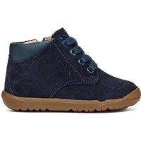 Kids Macchia Ankle Boots in Suede with Laces