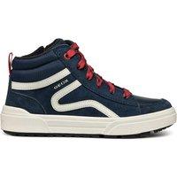 Kids Weemble Breathable High Top Trainers in Leather