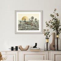 45x38cm A Glimpse of Sunlight Framed Print