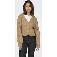 Openwork V-Neck Cardigan