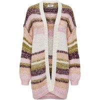 Multicolour Stripe Long Cardigan