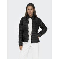 Quilted Padded Jacket with High Neck