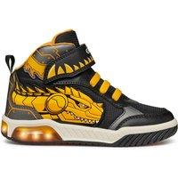 Kids' Inek Breathable LED High Top Trainers