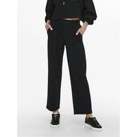 Wide Leg Trousers in Mid Rise