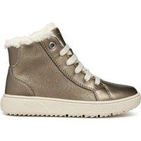 Kids' Theleven High Top Trainers with Faux Fur Lining