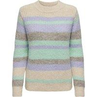 Brushed Knit Jumper with Crew Neck