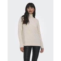 Fine Knit Jumper with High Neck