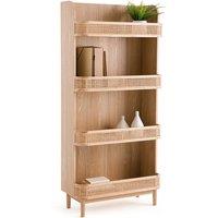 Laora Ash & Cane Bookcase