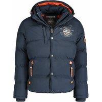 Verveine Hooded Padded Jacket with Zip Fastening