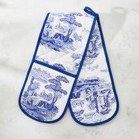 Blue Italian Double Oven Glove