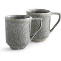 Set of 2 Obidos Reactive Glazed Stoneware