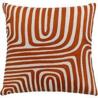 Bosie Ozella Rust And White Cushion