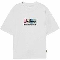 Cotton Logo Print T-Shirt with Crew Neck