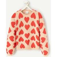 Heart Print Jumper