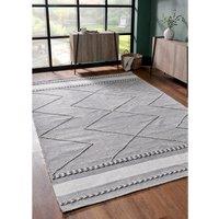 Plaited Stripe Design Indoor/Outdoor Rug