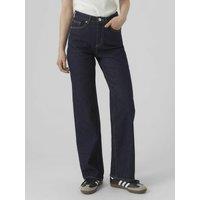 Wide Leg Jeans with High Waist