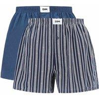 Pack of 2 Good Boxers in Cotton, 1 Plain/1 Printed