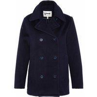 Wool Mix Short Pea Coat