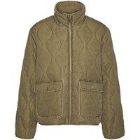 Quilted High Neck Jacket