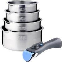 Set of 4 Pans and A Handle