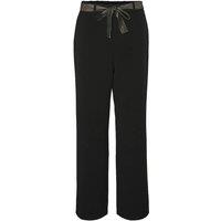 Belted Straight Trousers