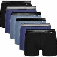 Pack of 6 Ecodim Hipsters in Plain Cotton