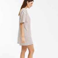 Striped Cotton Nightshirt