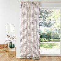 Ditsy Knotted 100% Cotton Curtain