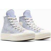 All Star Lift Hi Pretty Patina High Top Trainers in Suede