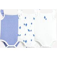 Pack of 3 Sleeveless Bodysuits