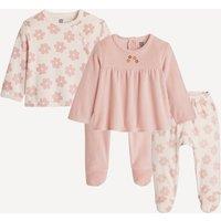 Pack of 2 Pyjamas in Velour
