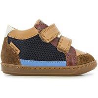 Kids Bouba Easy Co Trainers in Leather with Touch 'n' Close Fastening