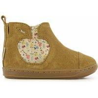 Kids Bouba Apple Ankle Boots in Suede