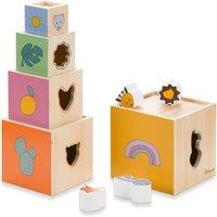 Stack N Raise Wooden Playset