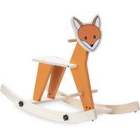 Rock N Swing Fox Wooden Rocker