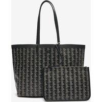 Zely Monogram Tote Bag in Cotton