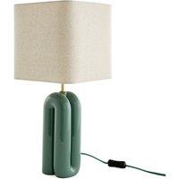 Malo Ceramic & Linen Table Lamp