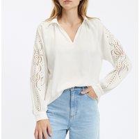 Lory Blouse with Openwork Sleeves