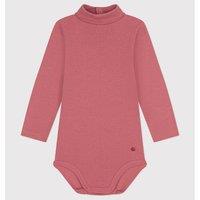 Cotton Turtleneck Bodysuit with Long Sleeves