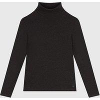 Iconic Cotton Turtleneck T-Shirt