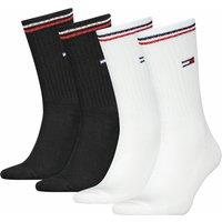 Pack of 4 Pairs of Iconic Crew Socks in Cotton Mix