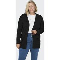 Mid-Length Open Cardigan