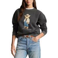 Polo Bear Sweatshirt in Cotton Mix with Crew Neck