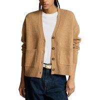 Buttoned V-Neck Cardigan